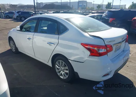 2018 Nissan Sentra S из США, поврежденный, VIN 3N1AB7AP3JY256369